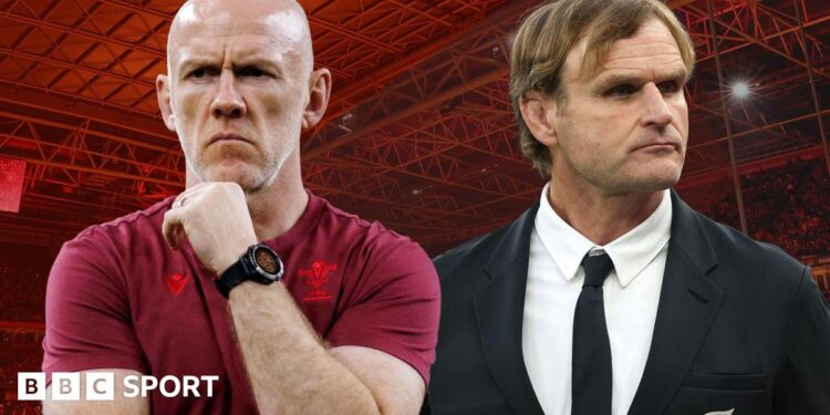Wales v New Zealand: Seven decades of Welsh agony against the All Blacks Steve Tandy (left) and Scott Robertson will be involved in a Wales v New Zealand game for the first time as head coaches