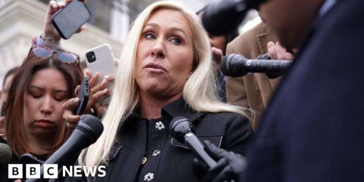 What happens next for Marjorie Taylor Greene after exit from Congress?