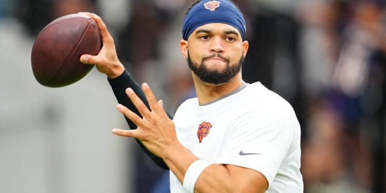 Why Caleb Williams' nails are painted orange for Bears vs. Giants Download app from appStore